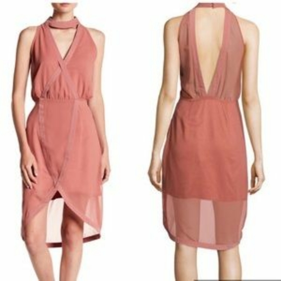 new Keepsake the Label Curious Mauve Pink Dress Formal Large - Picture 2 of 9